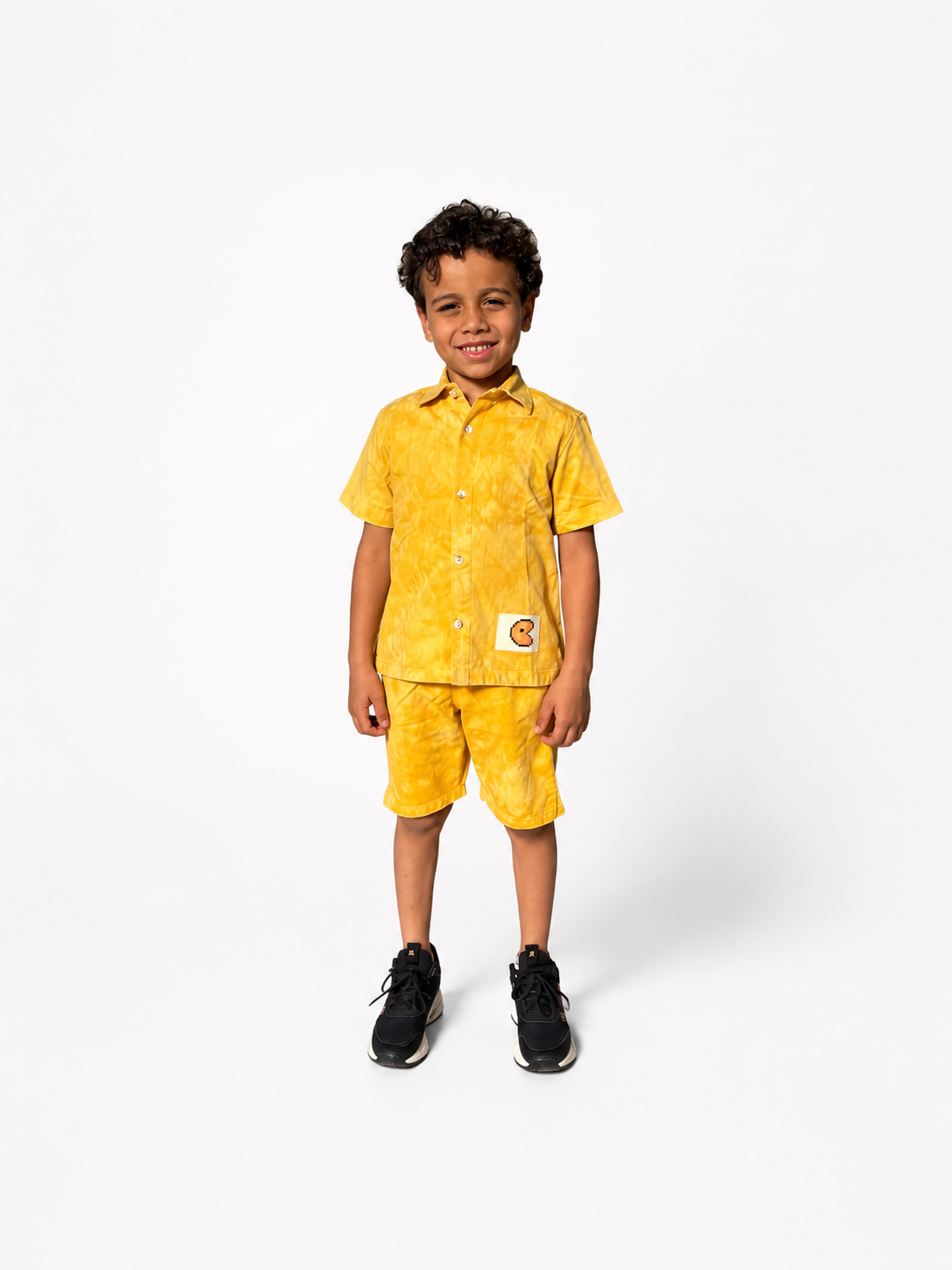 Printed Gabardine Set