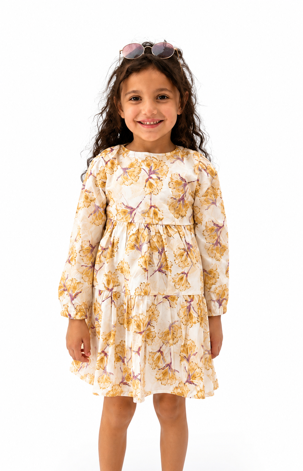 Golden Bloom Dress