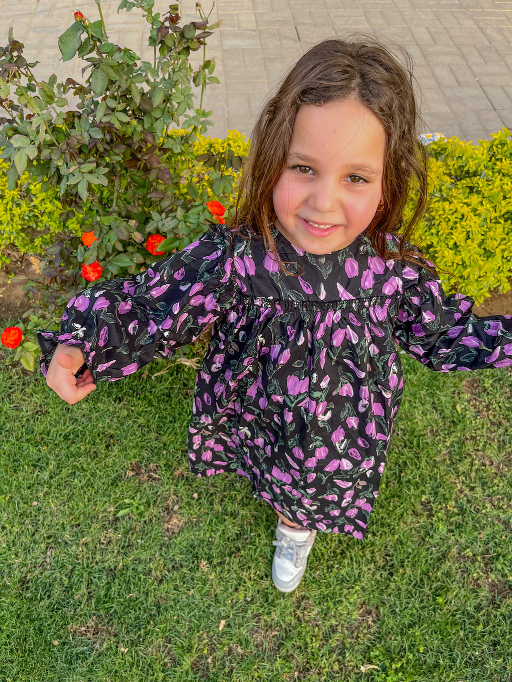 Purple Tulip Dress