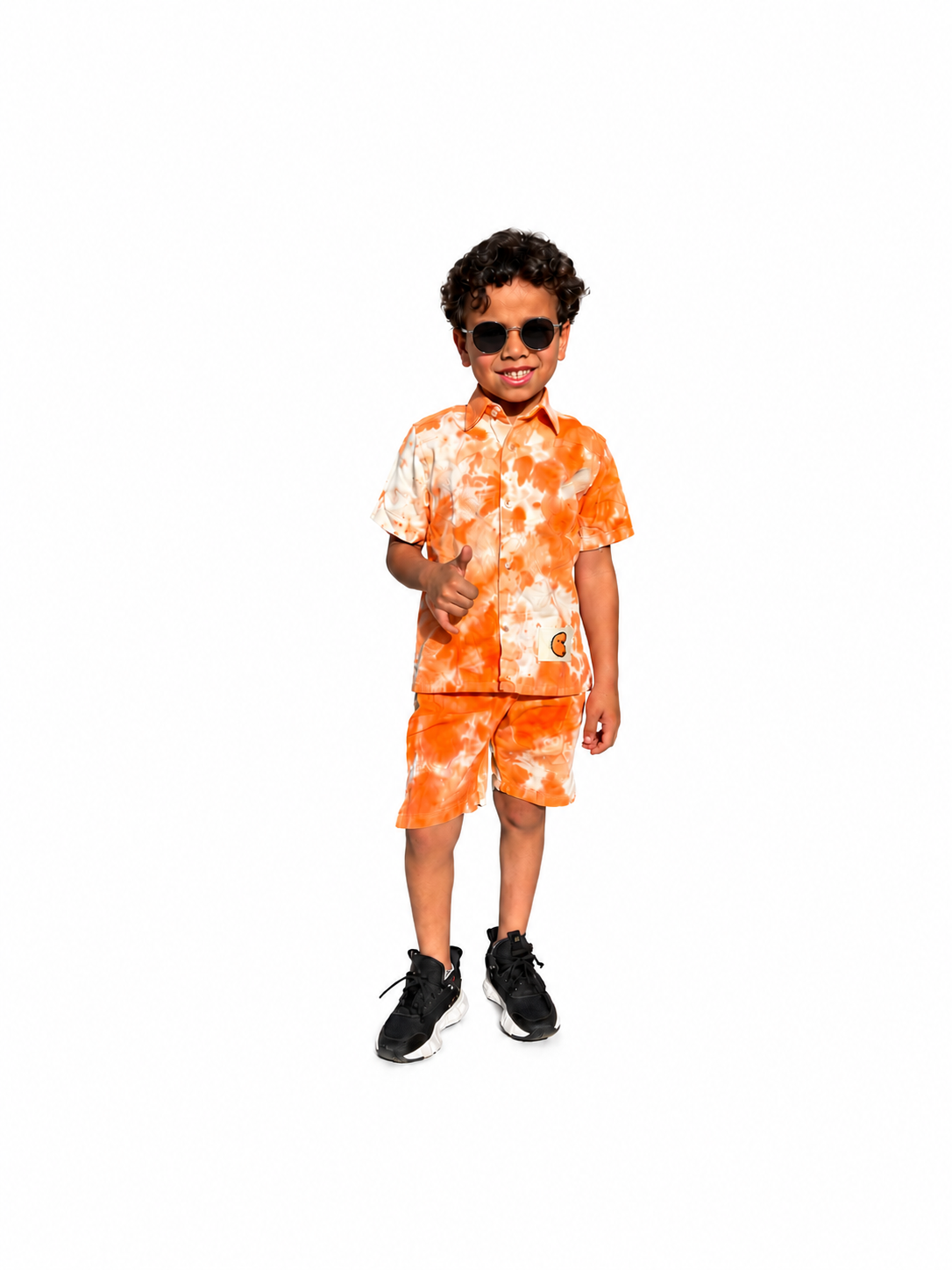 Printed Gabardine Set
